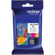 Brother LC30173PK Ink Cartridge - Cyan, Magenta, Yellow