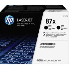 HP 87X (CF287XD) Toner Cartridge - Black