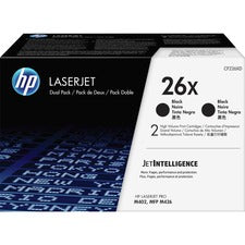 HP 26X (CF226XD) Toner Cartridge - Black