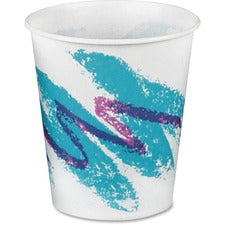 Solo Jazz Design Waxed Paper Cold Cups