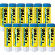 Saunders UHU stic Color Glue Stick