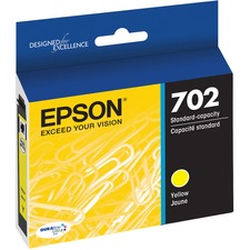 Epson DURABrite Ultra T702 Ink Cartridge - Yellow