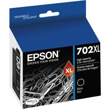 Epson DURABrite Ultra T702XL Ink Cartridge - Black