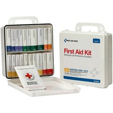 First Aid Only 50-Person Unitized Plastic First Aid Kit - ANSI Compliant