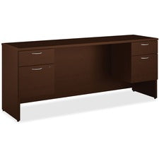 HON 101 Credenza with Kneespace, 72"W - 4-Drawer