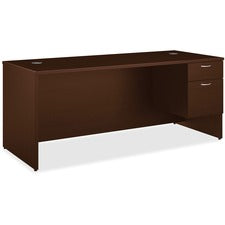 HON 101 Right Pedestal Desk, 72"W - 2-Drawer