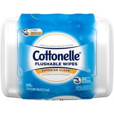 Cottonelle Flushable Wet Wipes