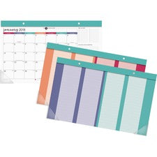 At-A-Glance Harmony Colorful Companct Monthly Desk Pad