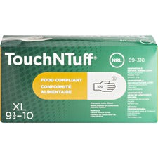 Ansell Food Compliant Powder-free Latex Gloves