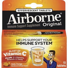Airborne Zesty Orange Tablets