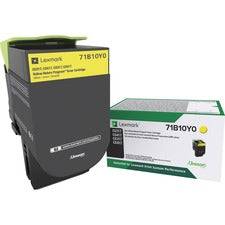 Lexmark Toner Cartridge - Yellow