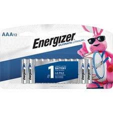 Energizer Ultimate Lithium AAA Batteries, 12 Pack