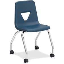 Lorell Classroom Mobile Chairs - 2/CT