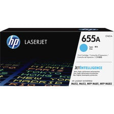 HP 655A (CF451A) Toner Cartridge - Cyan