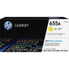 HP 655A (CF452A) Toner Cartridge - Yellow