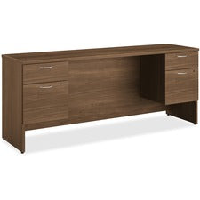 HON 101 Credenza with Kneespace, 72"W - 4-Drawer