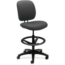 HON ComforTask Stool, Iron Ore Fabric
