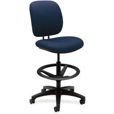 HON ComforTask Stool, Navy Fabric