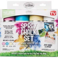 Testors Spray Chalk Set