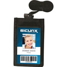 SICURIX Carrying Case (Pouch) Business Card - Black