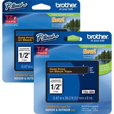 Brother P-touch TZe Laminated Tape Cartridges