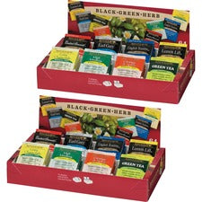 Bigelow&reg; 8-Flavor Tea Assortment Tea Tray Pack