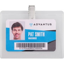 Advantus DIY Clip-style Name Badge Kit