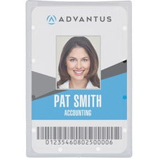 Advantus Clear ID Card Holders