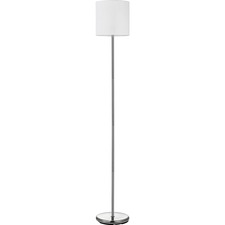 Lorell Linen Shade 10-watt LED Floor Lamp