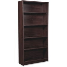 Lorell Prominence Espresso Laminate Bookcase