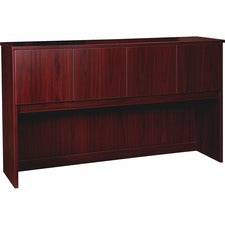 Lorell Prominence 2.0 Mahogany Laminate Hutch