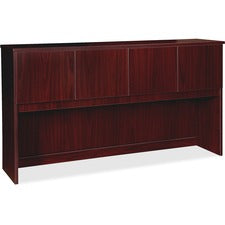 Lorell Prominence 2.0 Mahogany Laminate Hutch