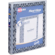 Avery&reg; Flexi-View Binder - Damask