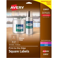 Avery&reg; Sure Feed Labels - Print to the Edge