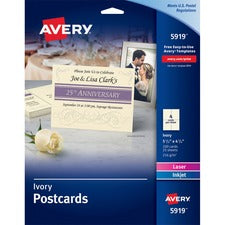 Avery® Laser, Inkjet Print Postcard