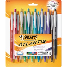 BIC Atlantis Retractable Ball Pens