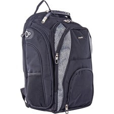 bugatti Carrying Case (Backpack) for 17.3" Notebook - Black/Gray