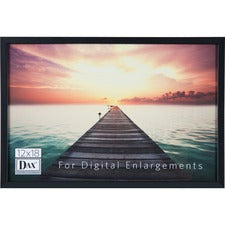 DAX Digital Enlargement Black Wood Frame