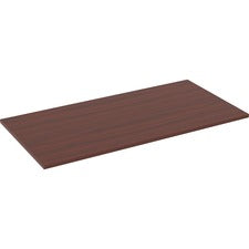 Lorell Relevance Series Mahogany Laminate Office Furniture Tabletop