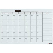 Lorell Monthly Planner Magnetic Dry-erase Board