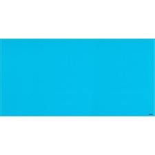 Lorell Magnetic Glass Color Dry Erase Board