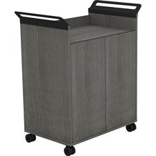 Lorell Laminate Mobile Storage Cabinet