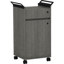 Lorell Mobile Storage Cabinet with Drawer