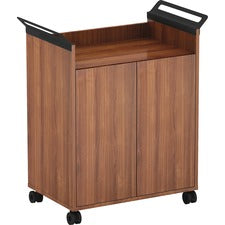 Lorell Laminate Mobile Storage Cabinet