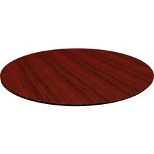 Lorell Knife Edge Banding Round Conference Tabletop