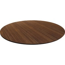 Lorell Knife Edge Banding Round Conference Tabletop