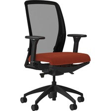 Lorell Executive Mesh Back/Fabric Seat Task Chair