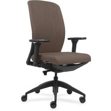 Lorell Executive Chairs with Fabric Seat & Back