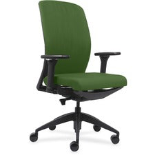 Lorell Executive Chairs with Fabric Seat & Back