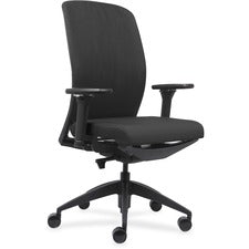Lorell Executive Chairs with Fabric Seat & Back